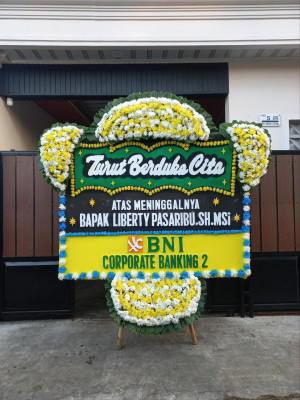 Papan Bunga Duka di Tobelo Selatan