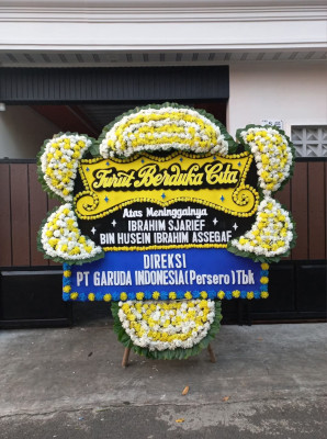 Papan Bunga Duka di Tobelo Selatan